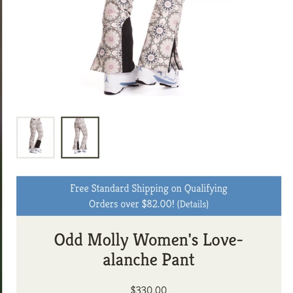 Odd molly ski pants. Brand new all tags still on. - Picture 3 of 4